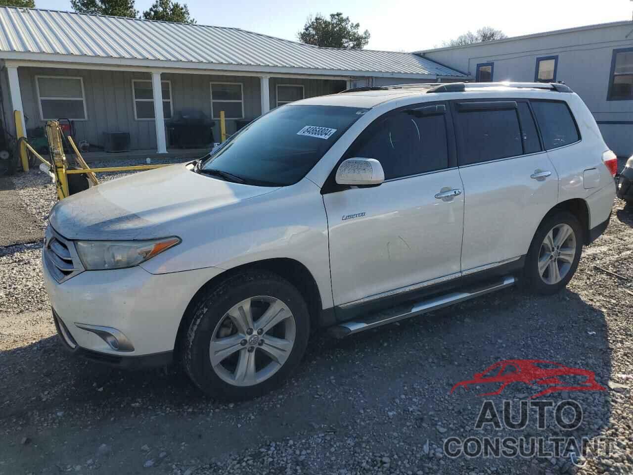 TOYOTA HIGHLANDER 2013 - 5TDYK3EH5DS093453