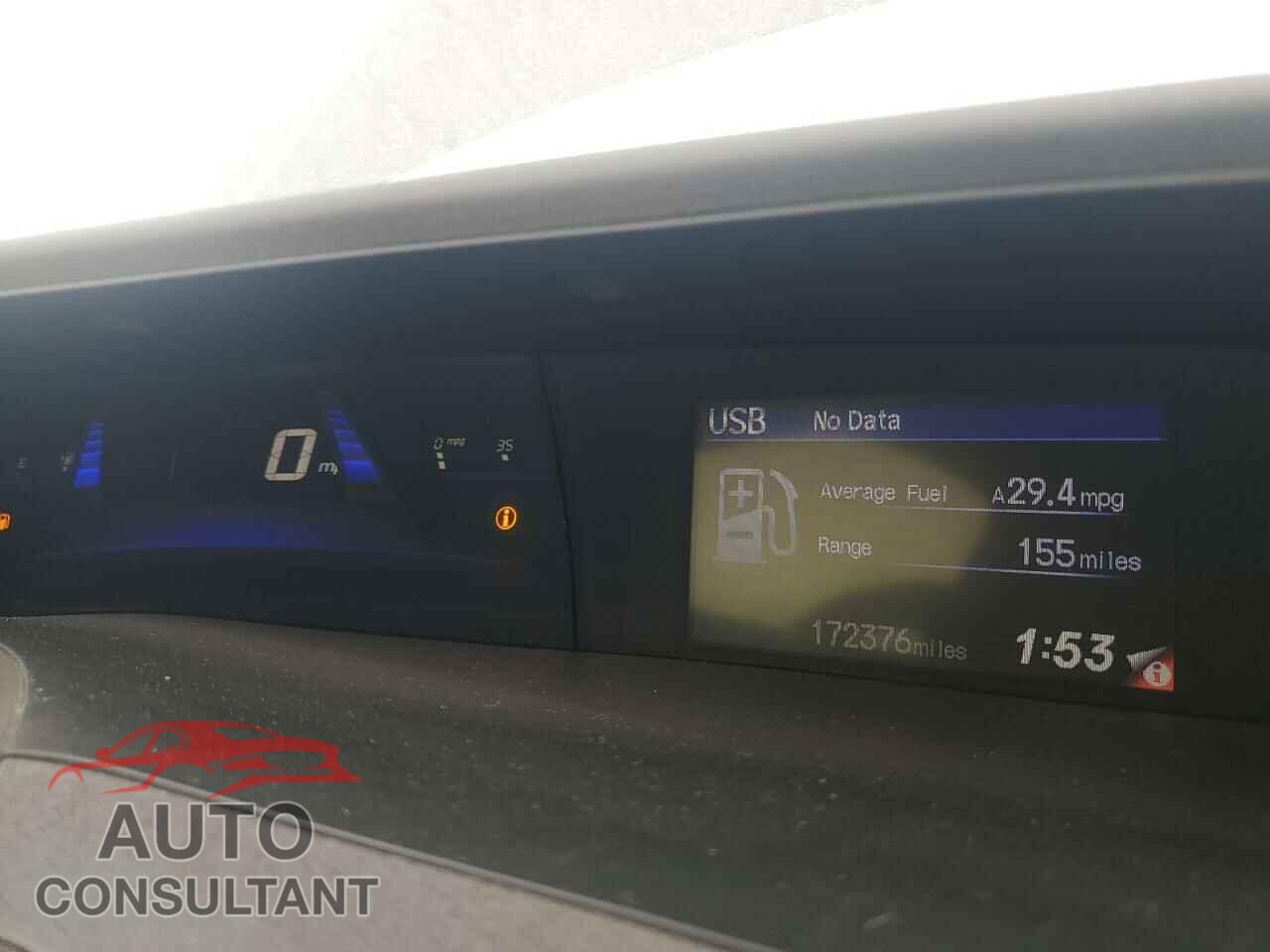 HONDA CIVIC 2012 - 2HGFB2F50CH607858