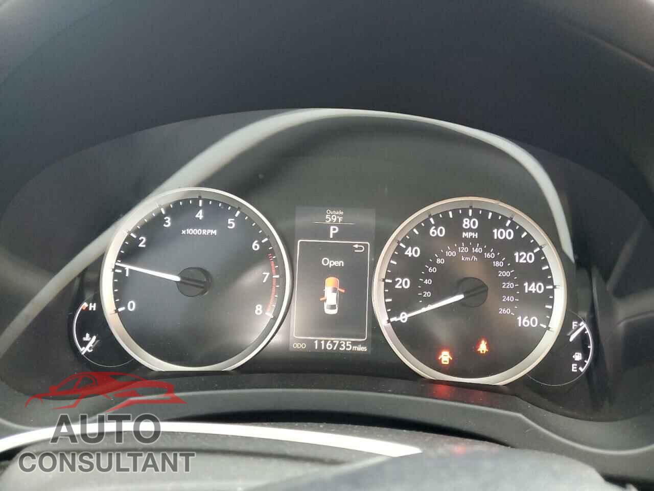 LEXUS IS 2015 - JTHBF1D20F5055843