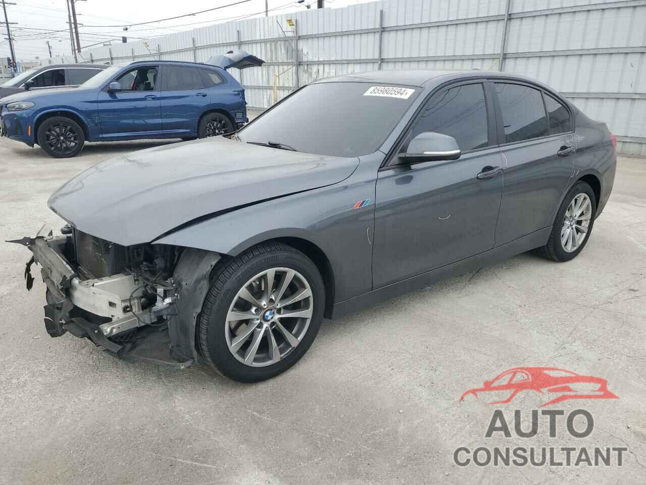 BMW 3 SERIES 2016 - WBA8E1G50GNT34874