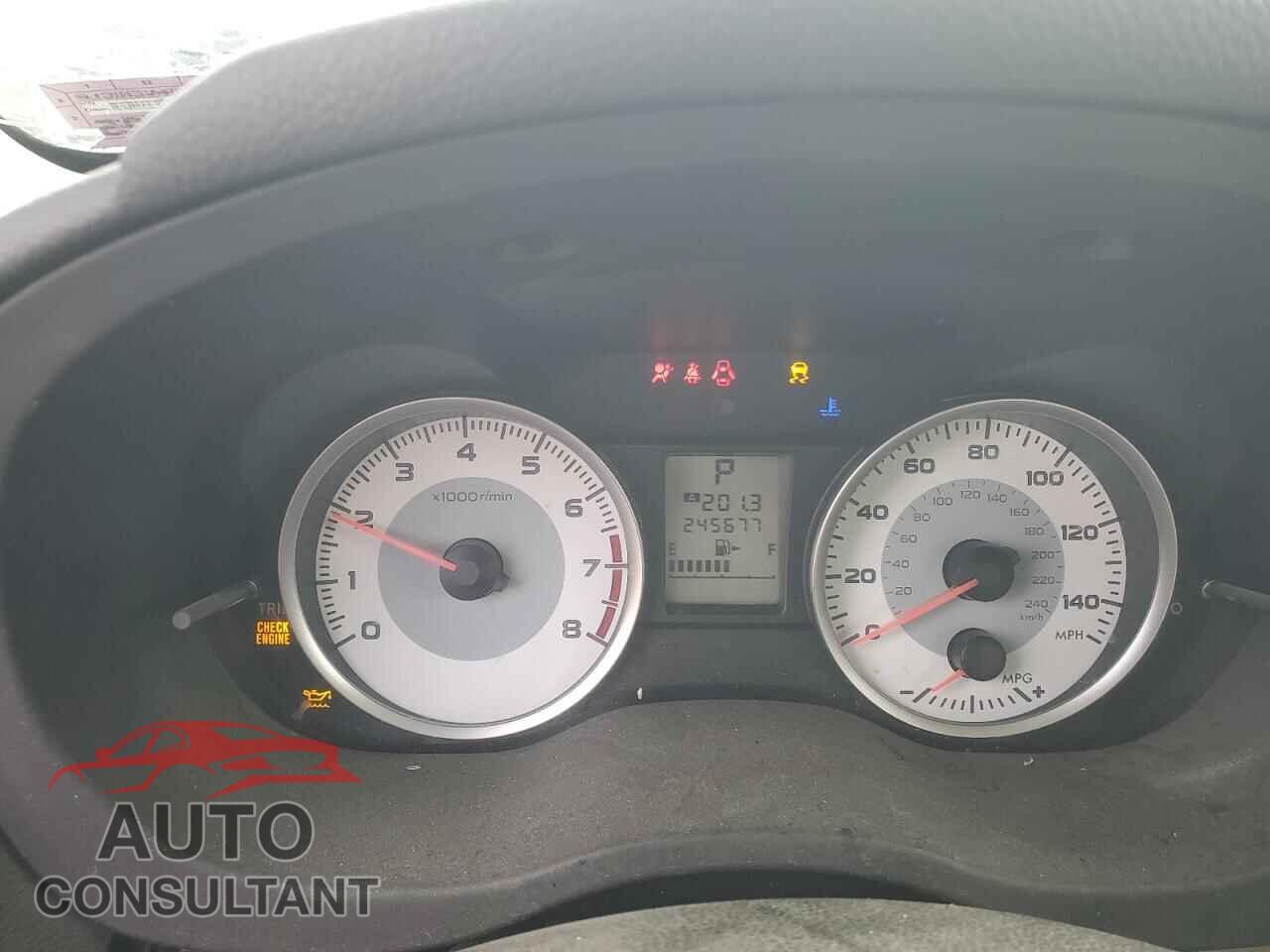 SUBARU IMPREZA 2012 - JF1GJAC67CH014331