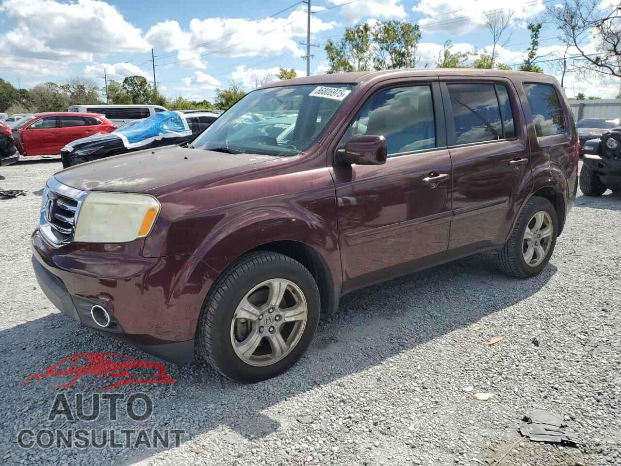 HONDA PILOT 2013 - 5FNYF3H46DB036325