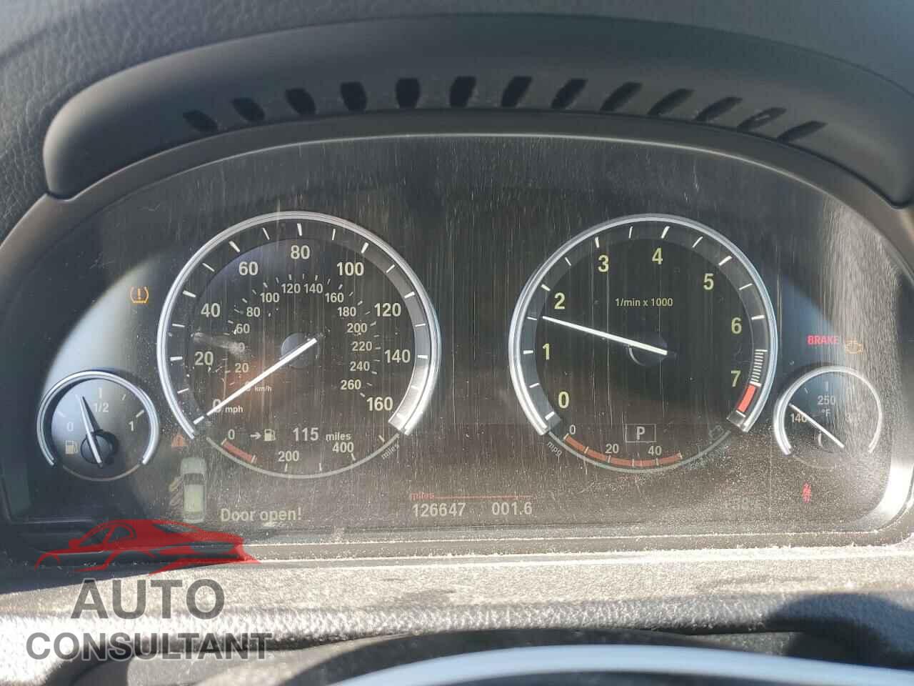 BMW 5 SERIES 2011 - WBASN2C56BC201347