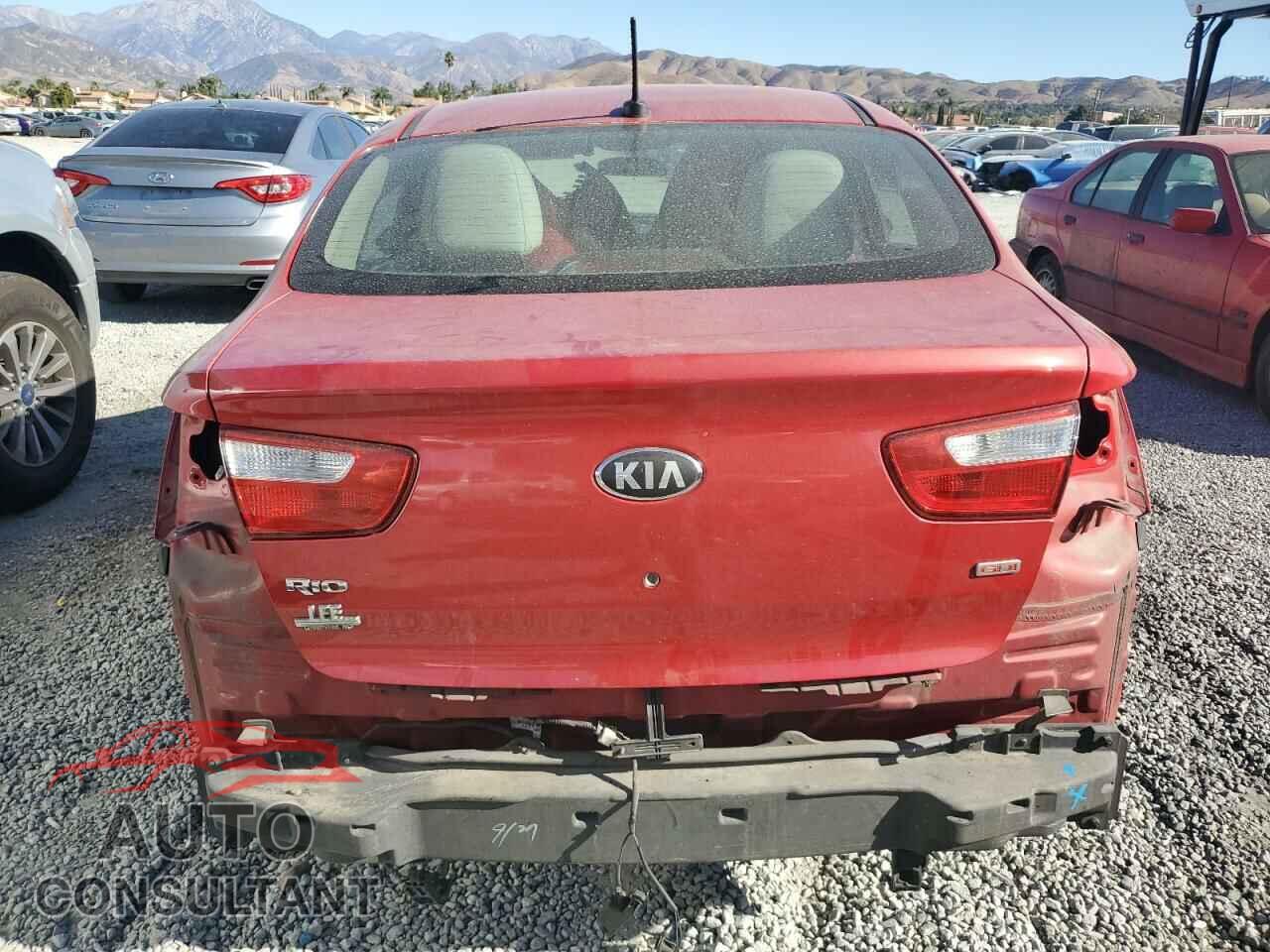 KIA RIO 2013 - KNADM4A38D6237793