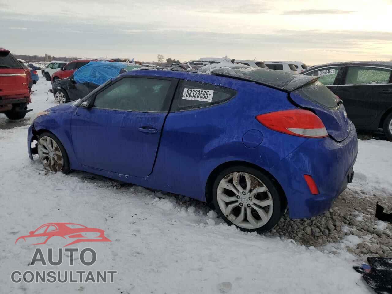HYUNDAI VELOSTER 2012 - KMHTC6AD8CU062585