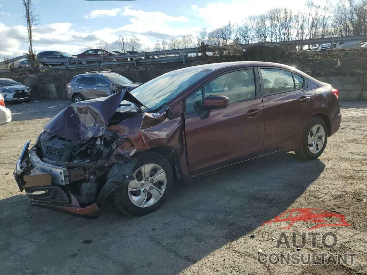 HONDA CIVIC 2014 - 19XFB2F54EE220971