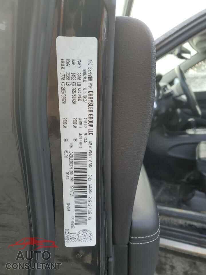 DODGE DURANGO 2013 - 1C4SDJET8DC701167