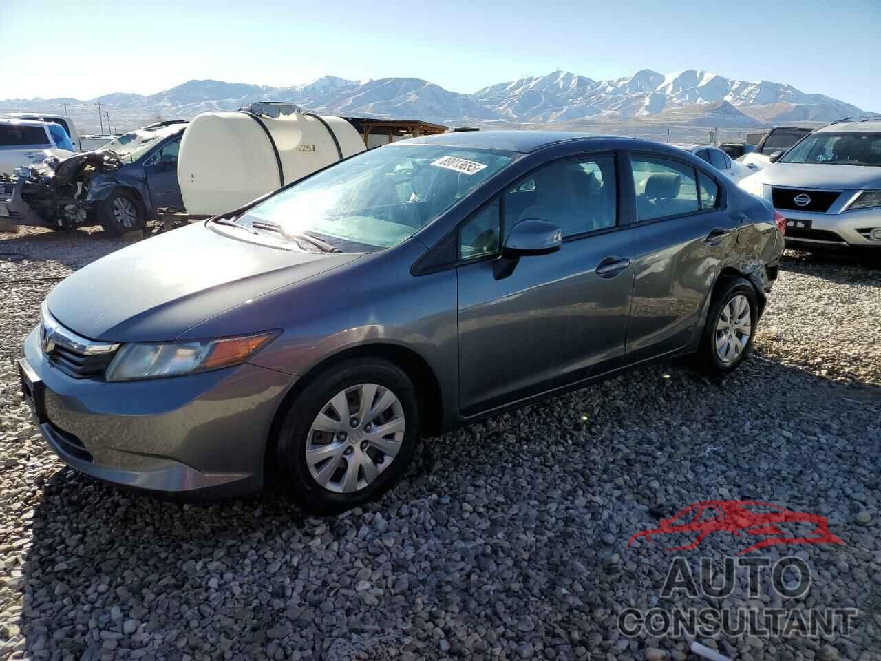 HONDA CIVIC 2012 - 2HGFB2F54CH306557