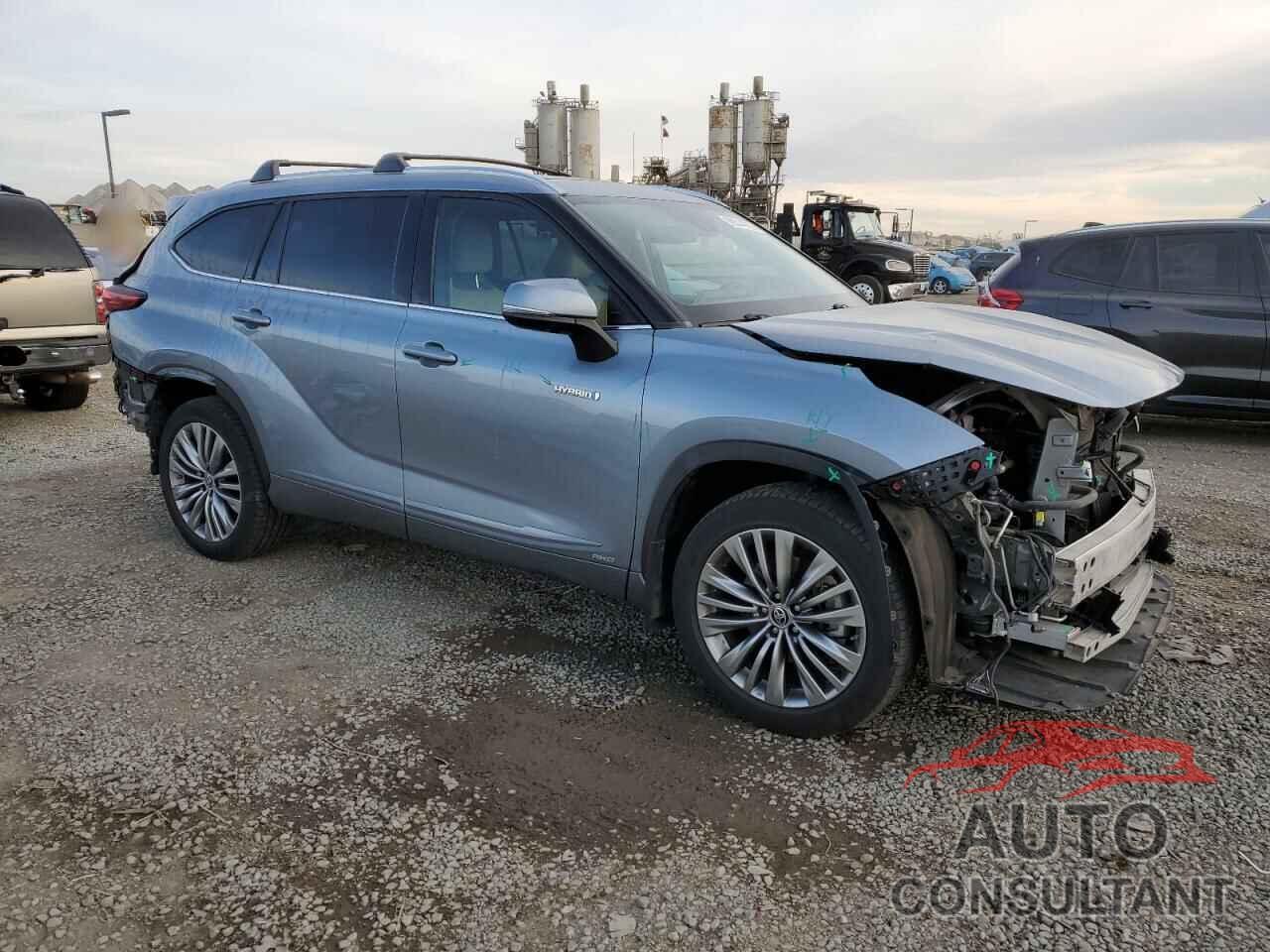 TOYOTA HIGHLANDER 2021 - 5TDEBRCH9MS020417