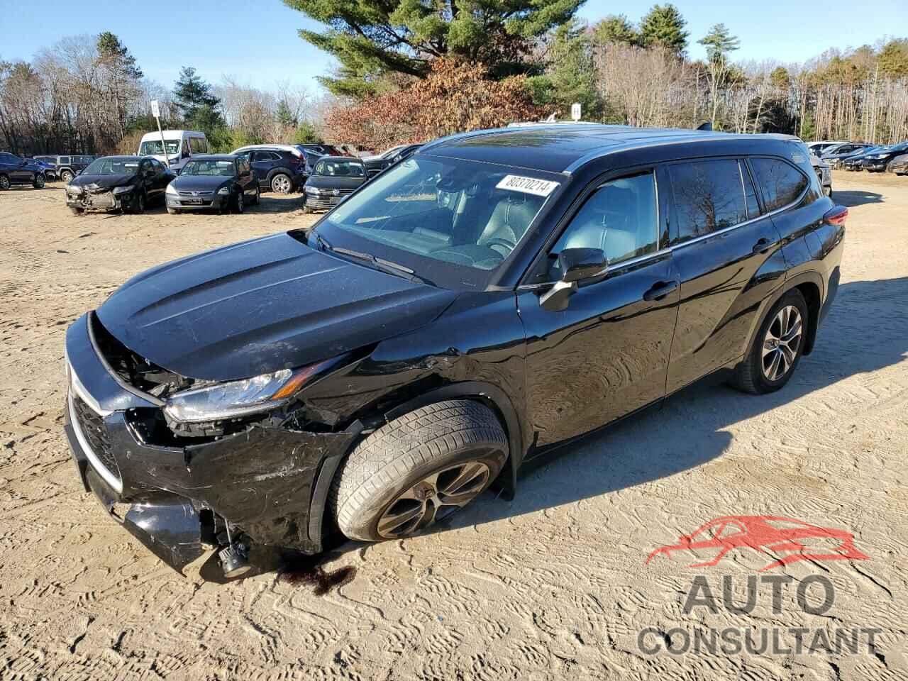 TOYOTA HIGHLANDER 2020 - 5TDHZRBH8LS519069