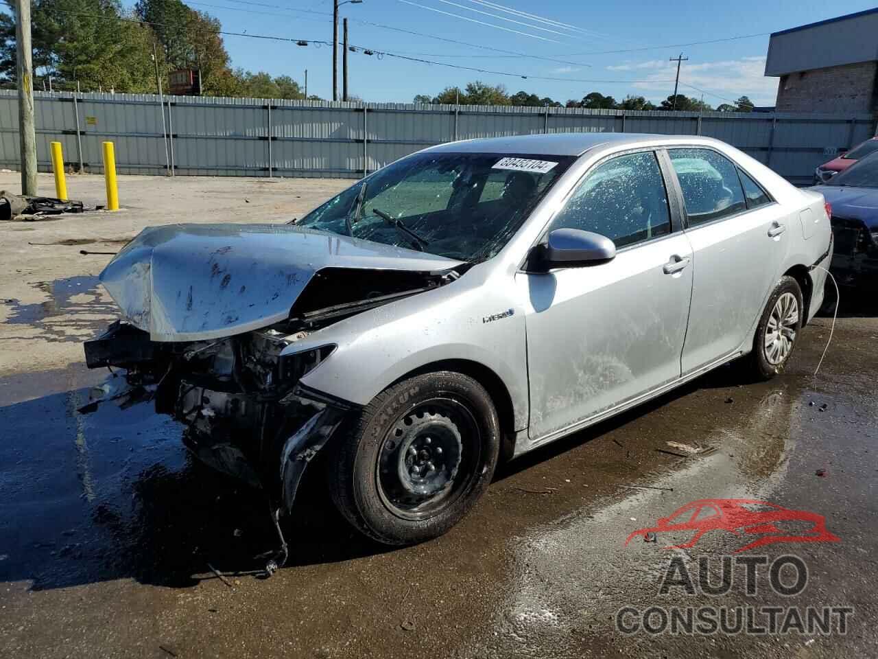 TOYOTA CAMRY 2012 - 4T1BD1FK7CU012912
