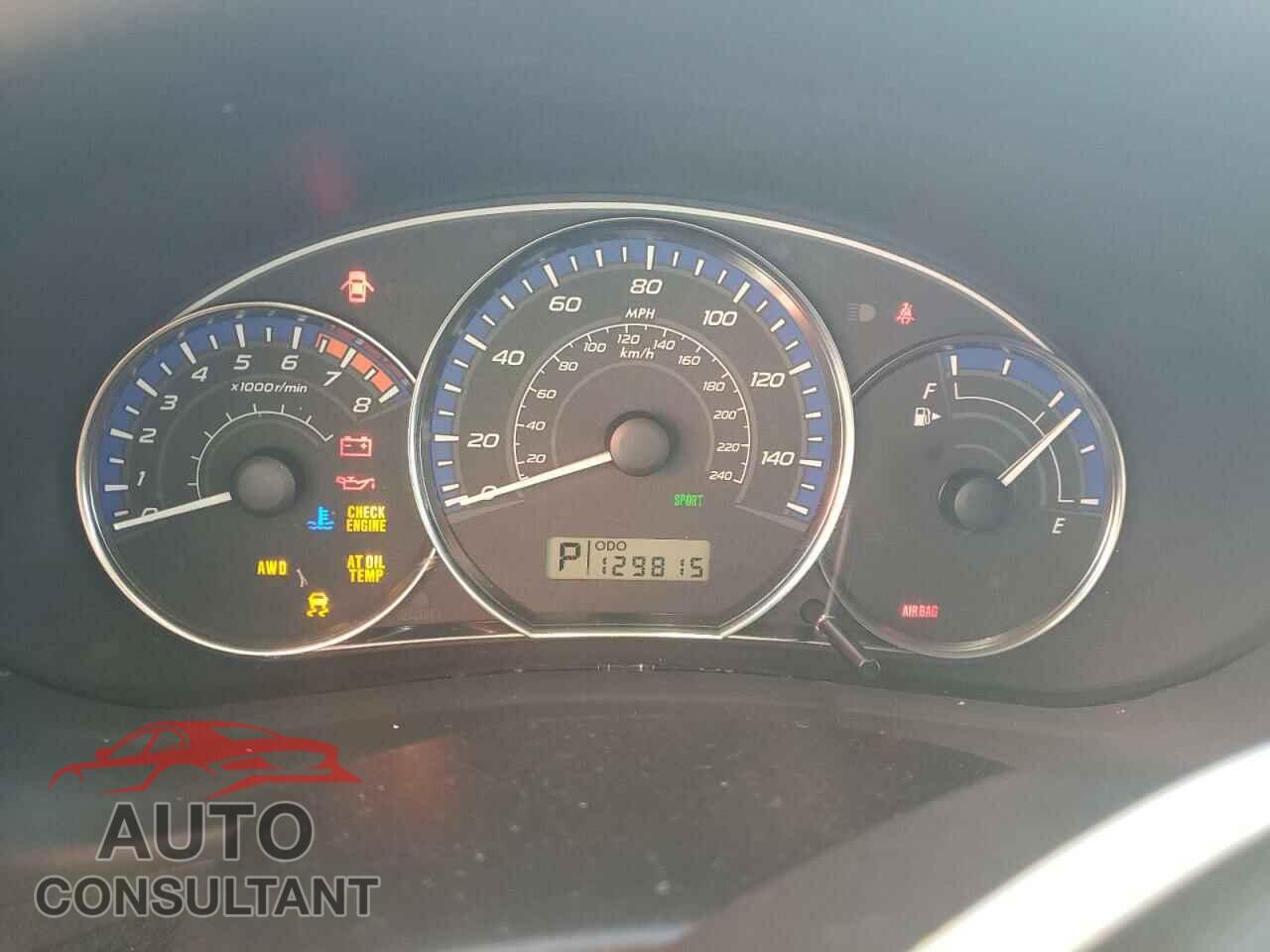 SUBARU FORESTER 2012 - JF2SHAEC2CH421137