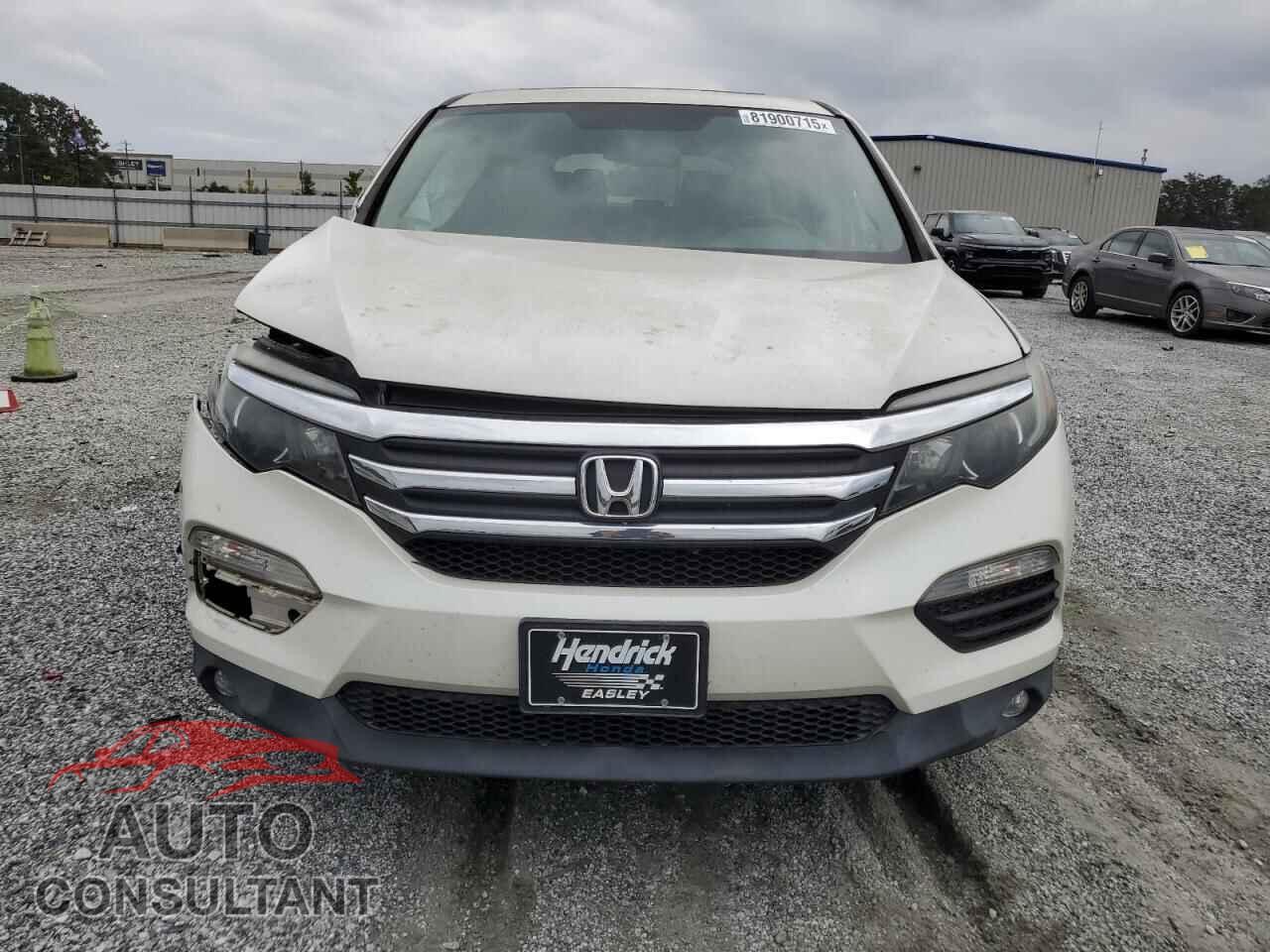 HONDA PILOT 2017 - 5FNYF5H78HB004097