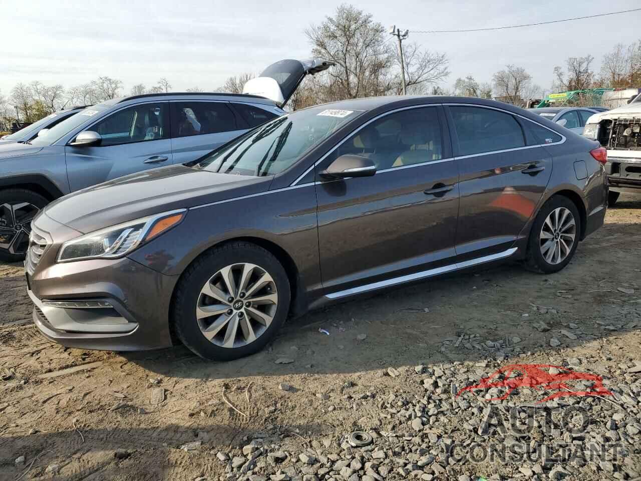 HYUNDAI SONATA 2017 - 5NPE34AF4HH480291