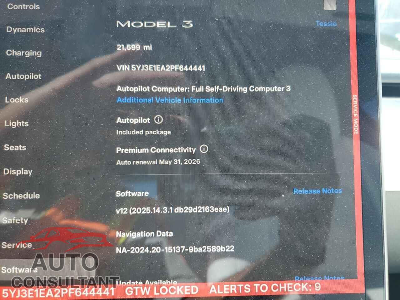 TESLA MODEL 3 2023 - 5YJ3E1EA2PF644441
