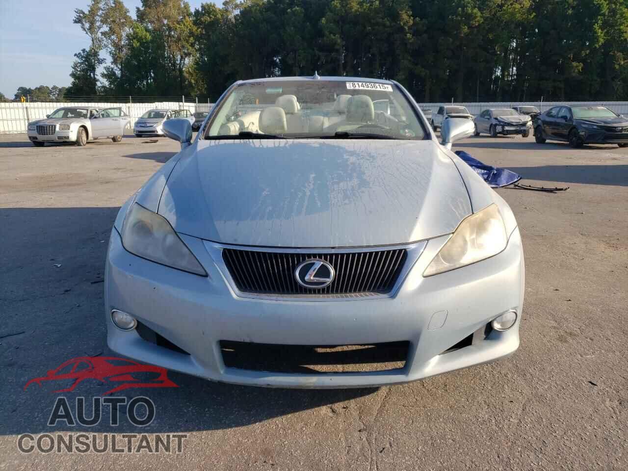 LEXUS IS 2010 - JTHFF2C27A2514241