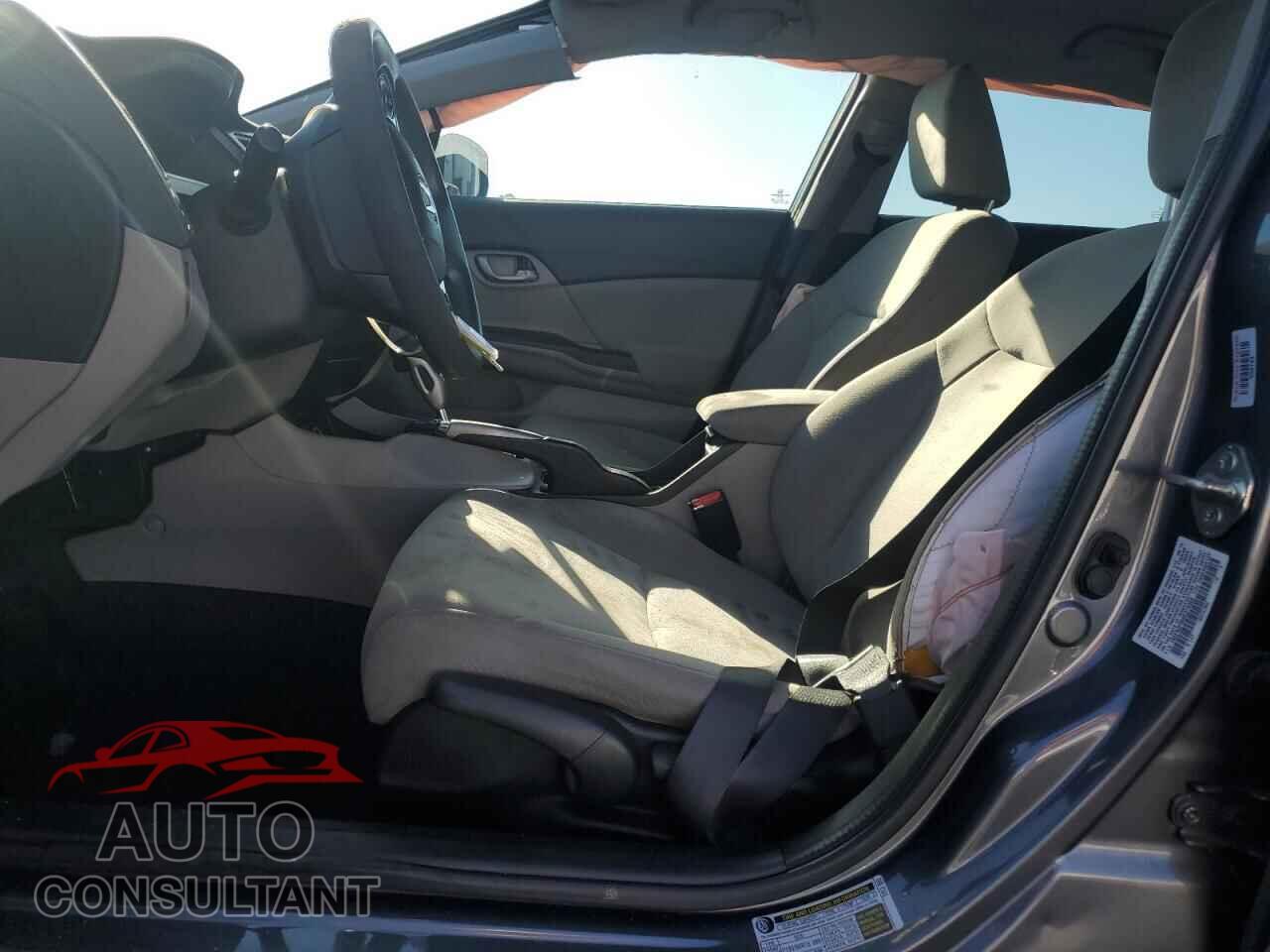 HONDA CIVIC 2013 - 19XFB2F58DE274353