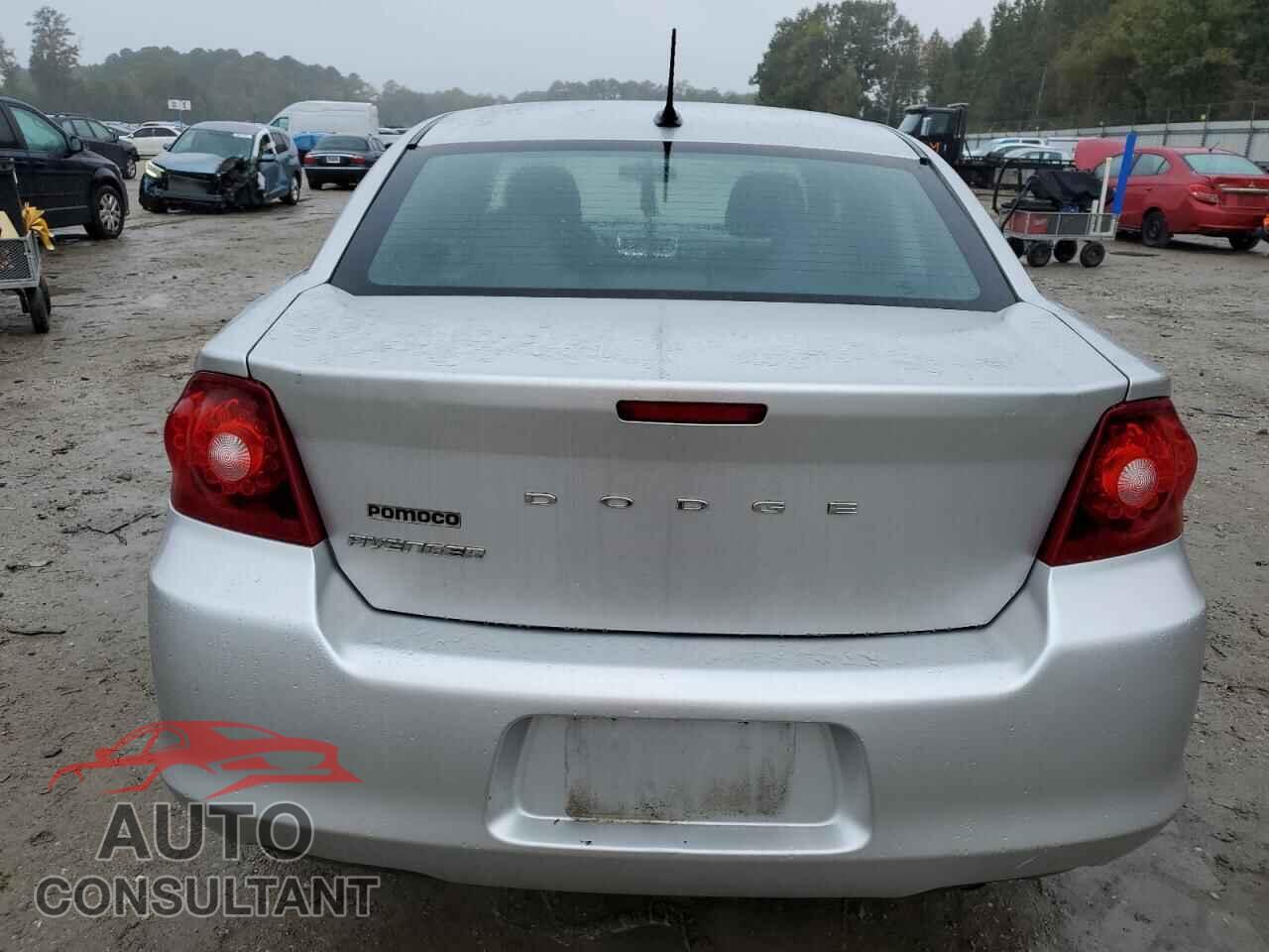 DODGE AVENGER 2012 - 1C3CDZAB1CN132248
