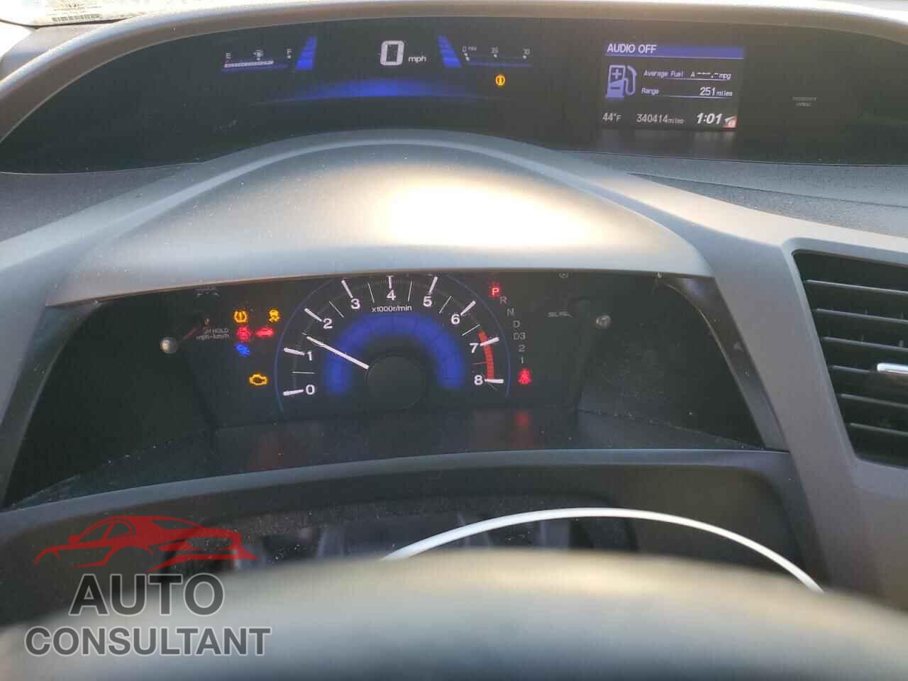 HONDA CIVIC 2012 - 19XFB2F93CE006764