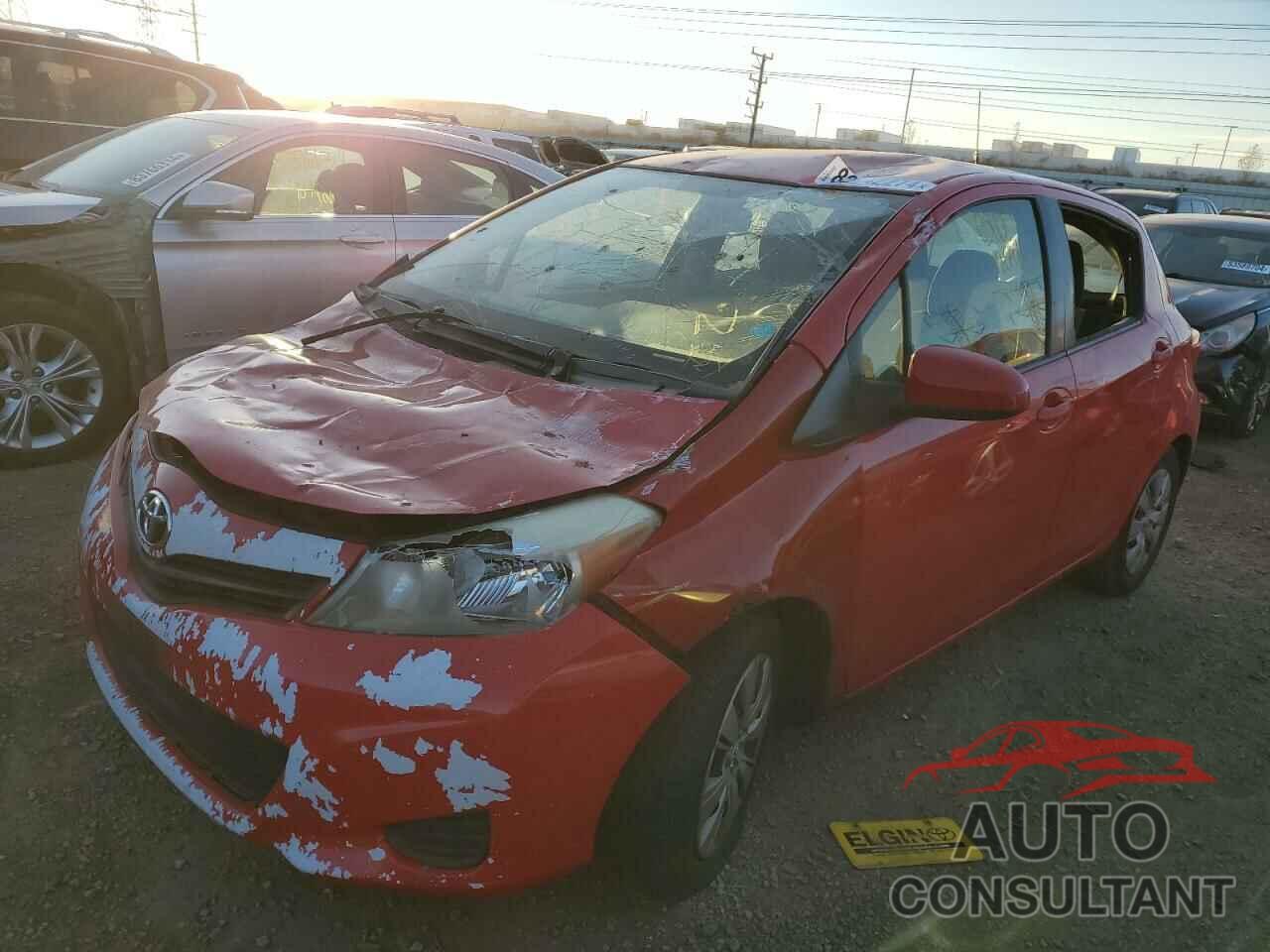 TOYOTA YARIS 2013 - JTDKTUD31DD542928