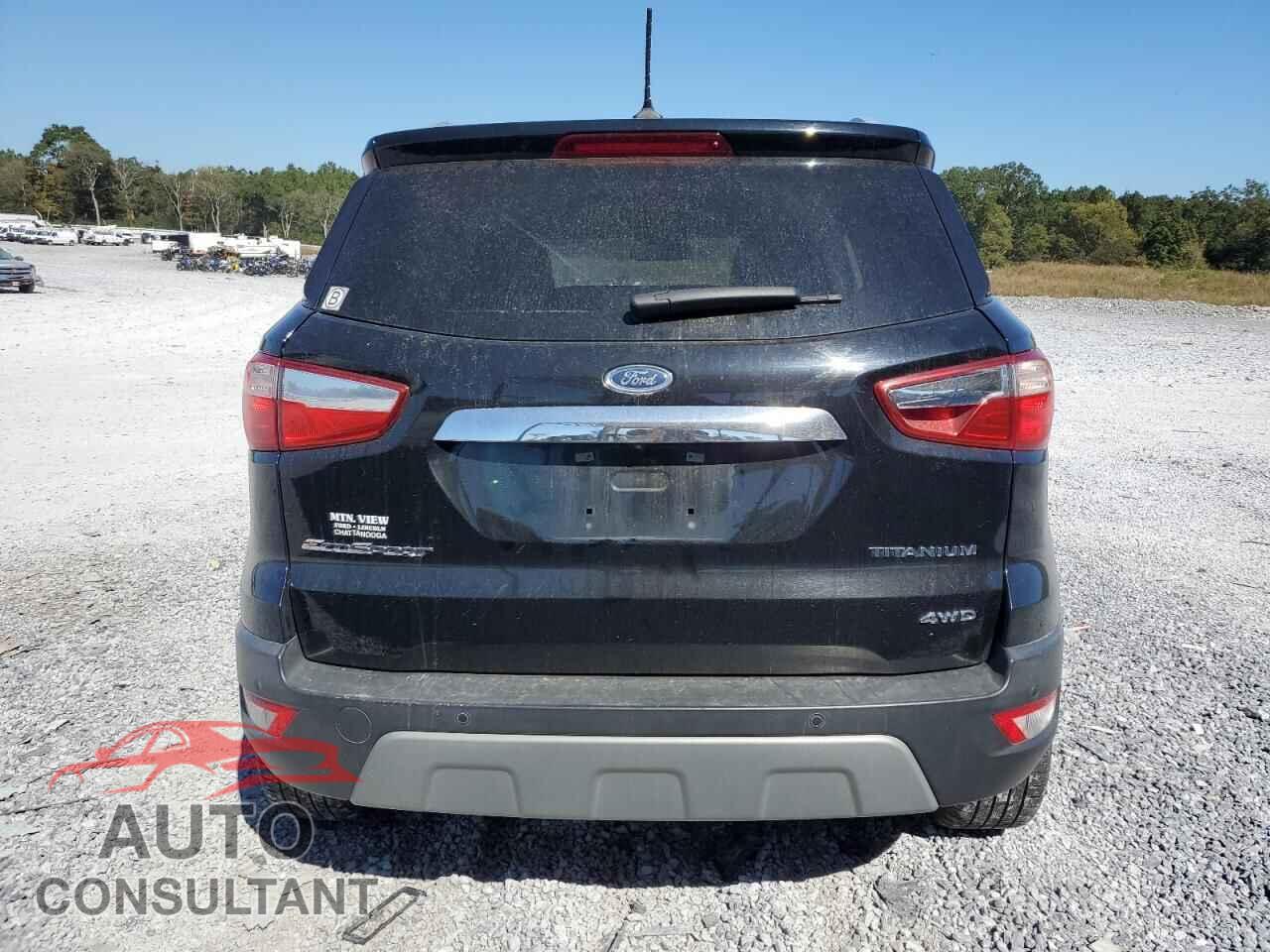FORD ECOSPORT 2019 - MAJ6S3KL8KC294042
