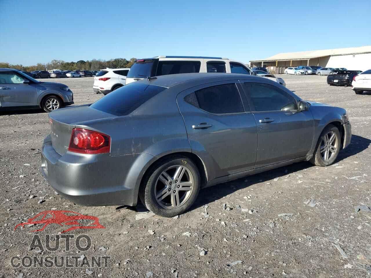 DODGE AVENGER 2012 - 1C3CDZCB2CN237149