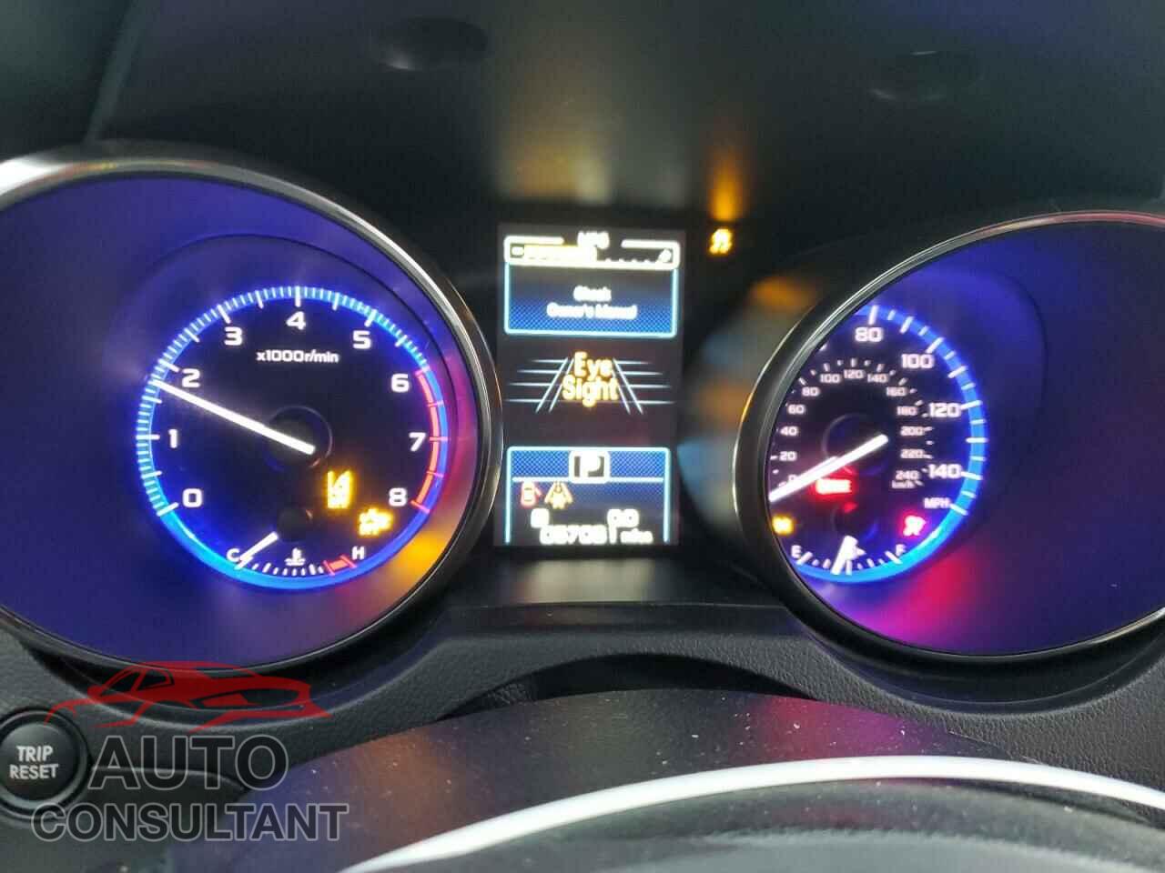SUBARU OUTBACK 2017 - 4S4BSAFC7H3214239