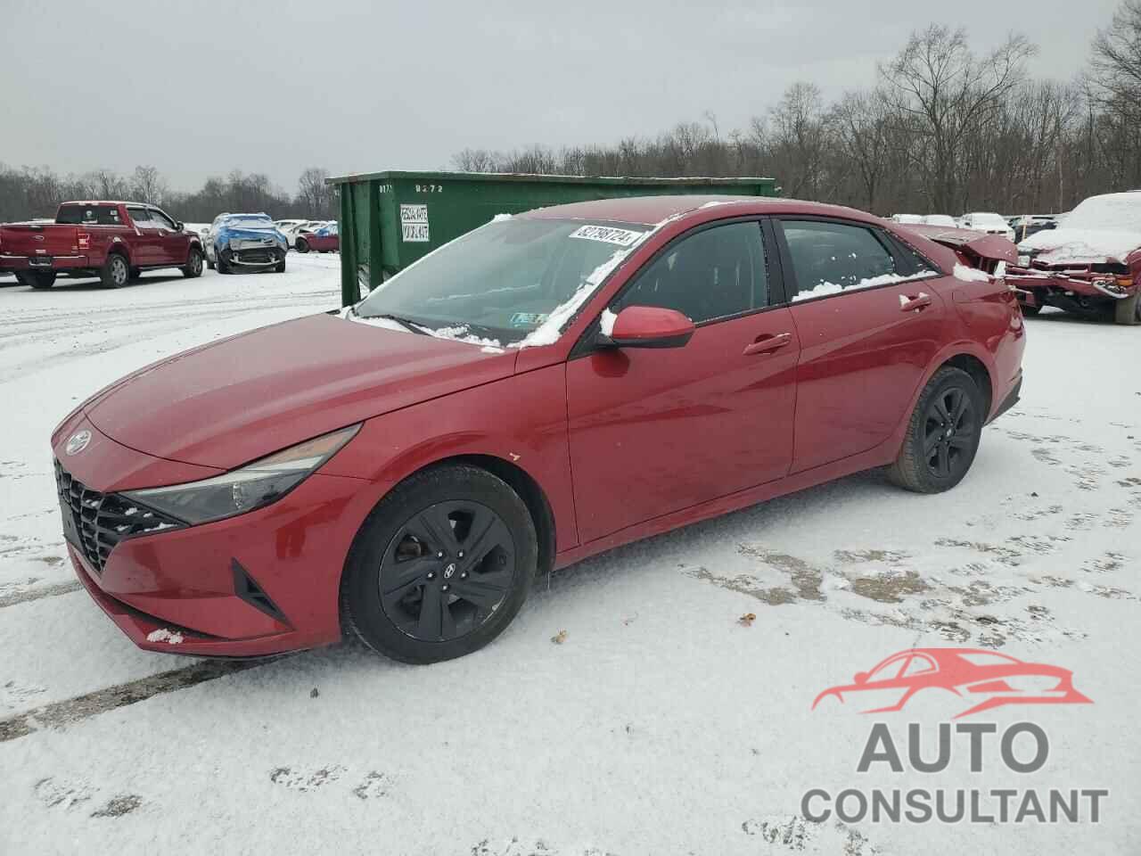 HYUNDAI ELANTRA 2021 - KMHLM4AG8MU160755