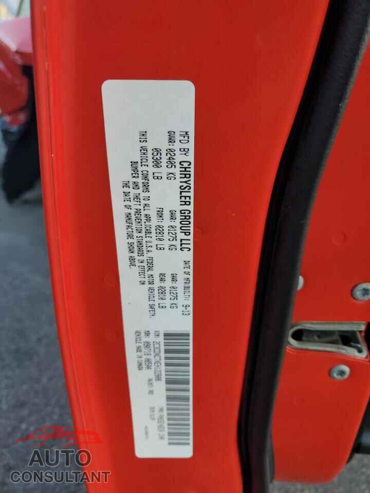 DODGE CHARGER 2014 - 2C3CDXCTXEH122808