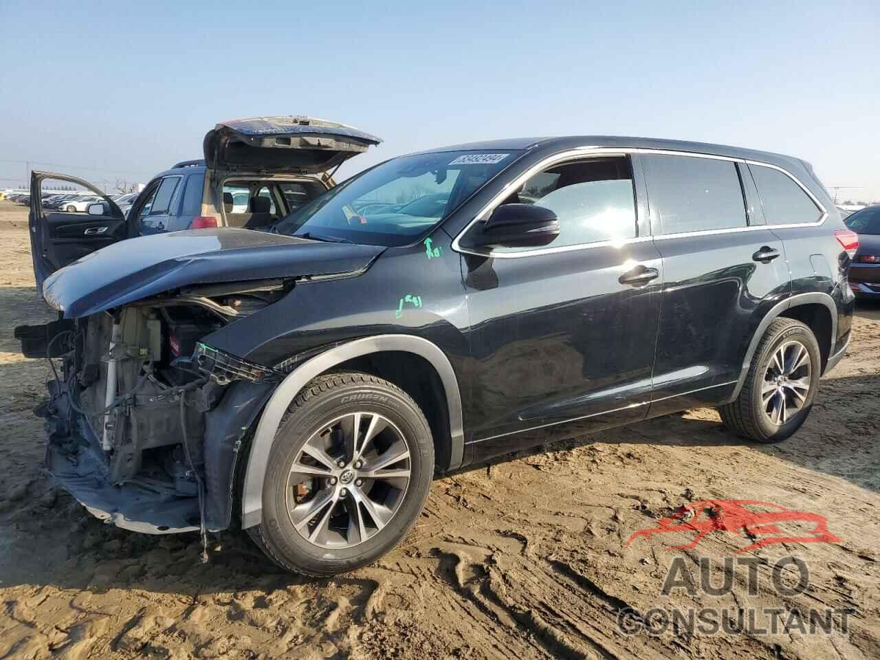 TOYOTA HIGHLANDER 2018 - 5TDZARFHXJS034984