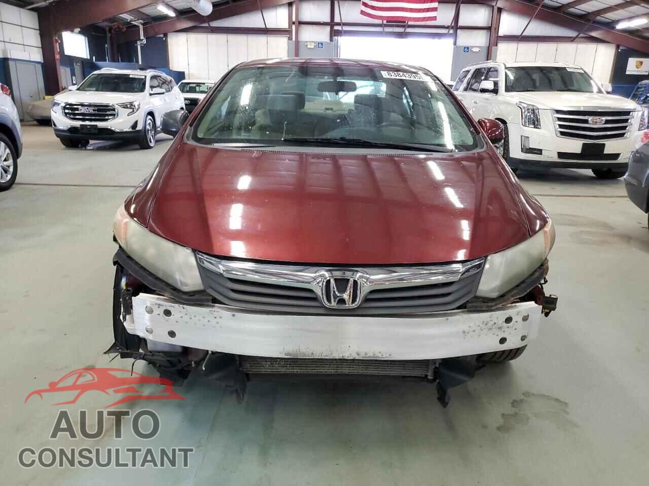 HONDA CIVIC 2012 - 19XFB2F50CE323818