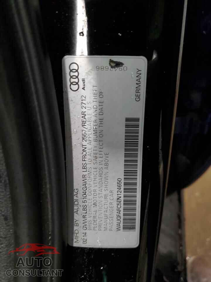 AUDI A6 2014 - WAUGFAFC5EN124650