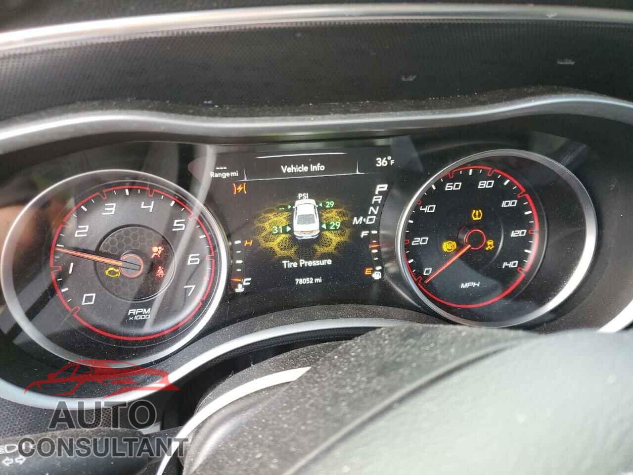 DODGE CHARGER 2016 - 2C3CDXHG8GH339465