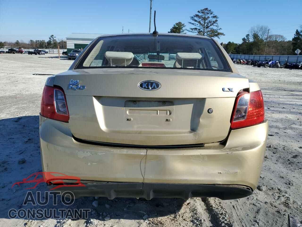 KIA RIO 2011 - KNADH4A36B6925468