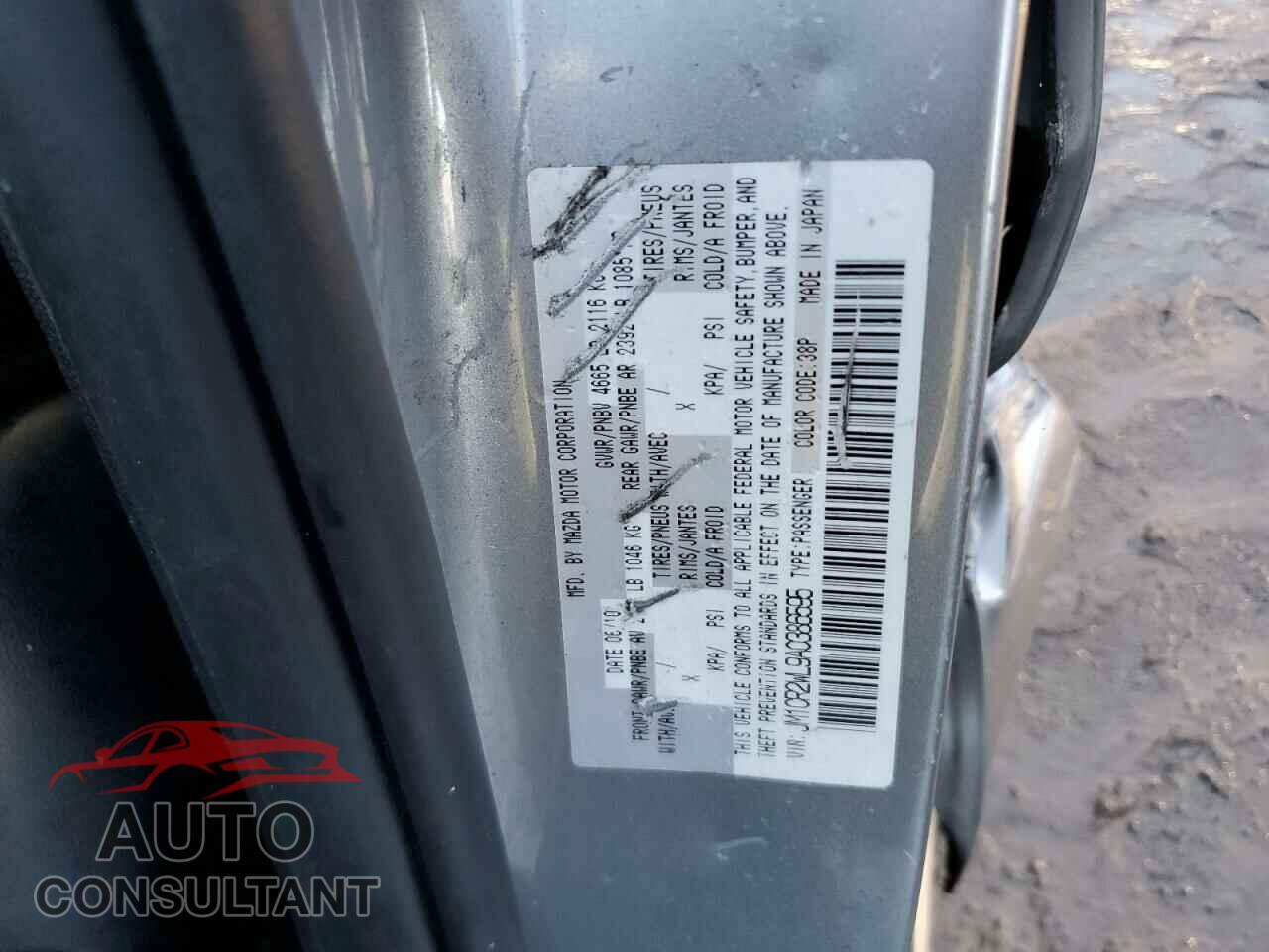 MAZDA 5 2010 - JM1CR2WL9A0386595
