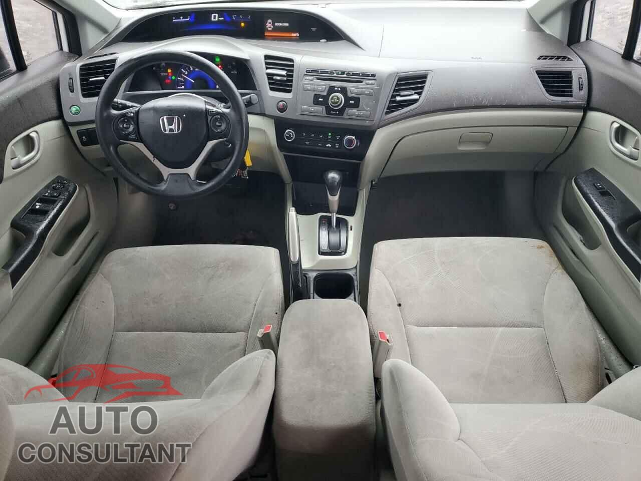 HONDA CIVIC 2012 - 19XFB2F59CE076105