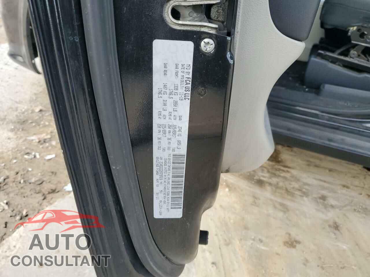 DODGE CARAVAN 2019 - 2C4RDGCG2KR797616