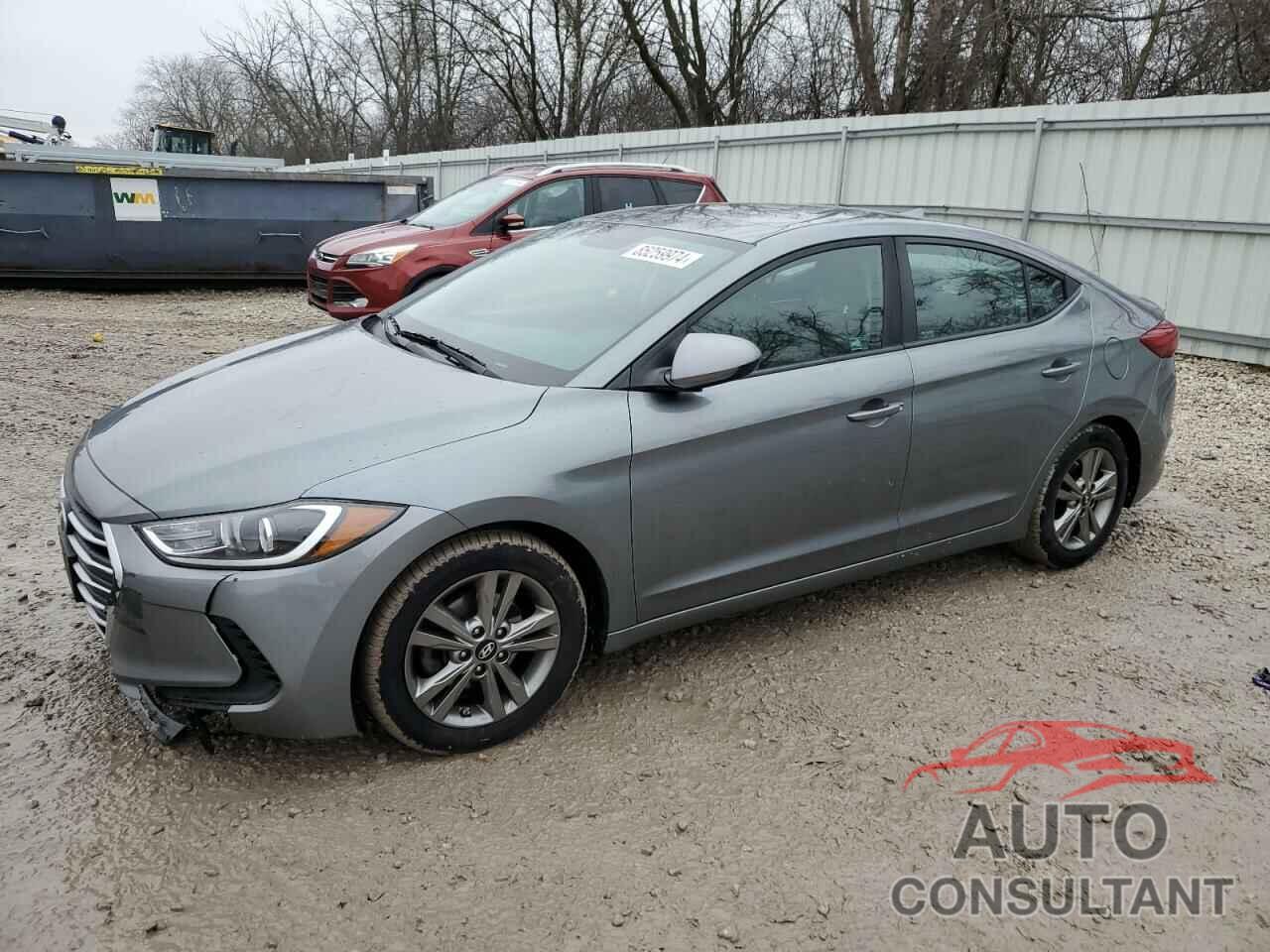 HYUNDAI ELANTRA 2018 - KMHD84LF3JU450684