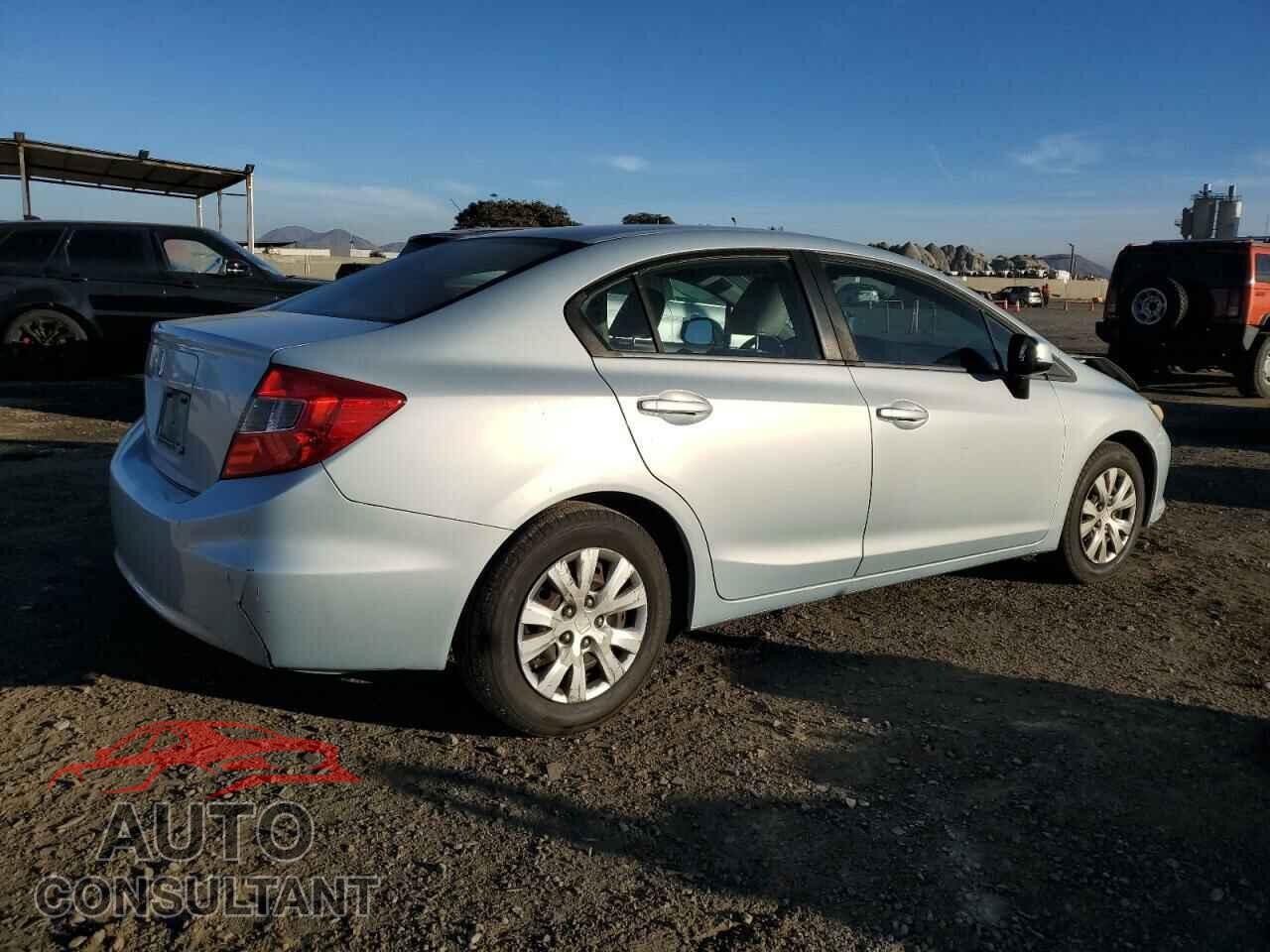 HONDA CIVIC 2012 - 19XFB2F54CE303457