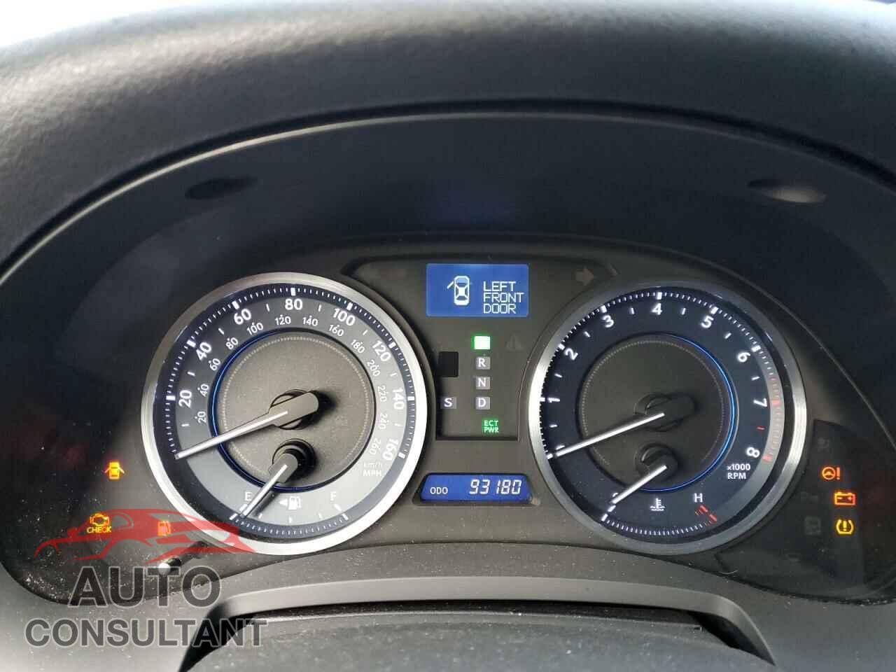 LEXUS IS 2012 - JTHBF5C23C5169730