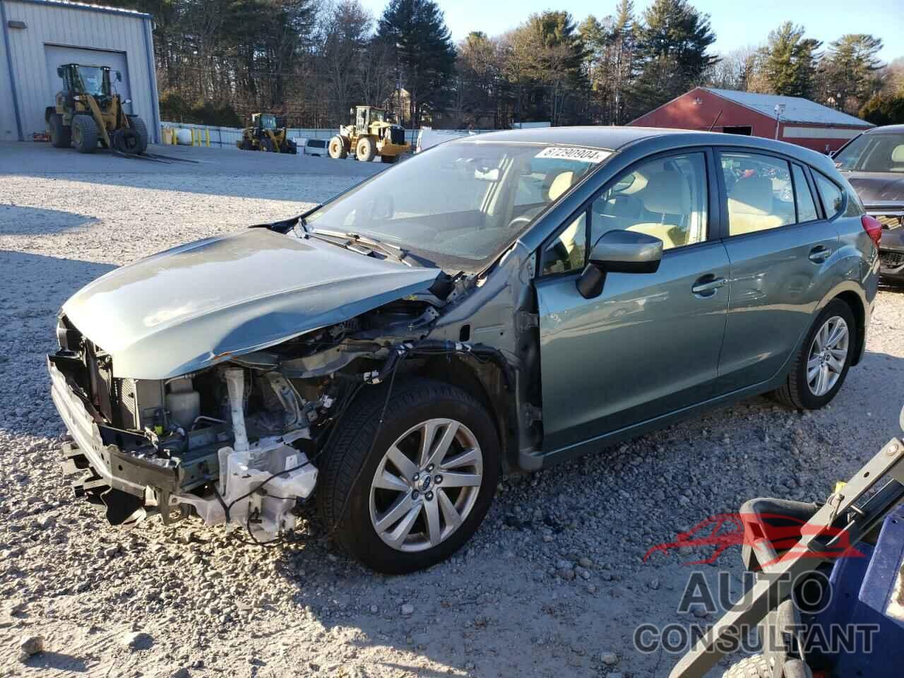 SUBARU IMPREZA 2015 - JF1GPAC65FH223411