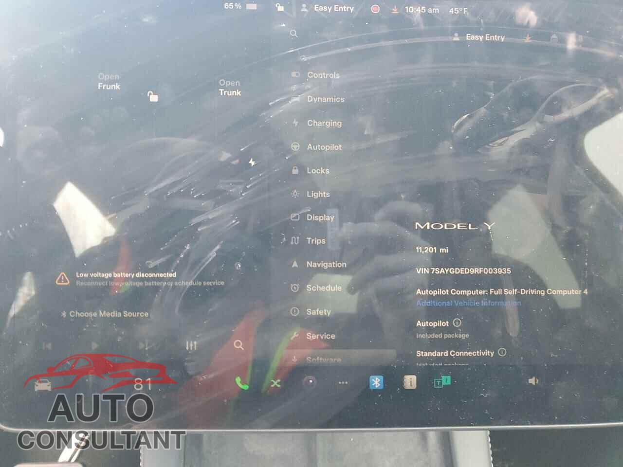 TESLA MODEL Y 2024 - 7SAYGDED9RF003935
