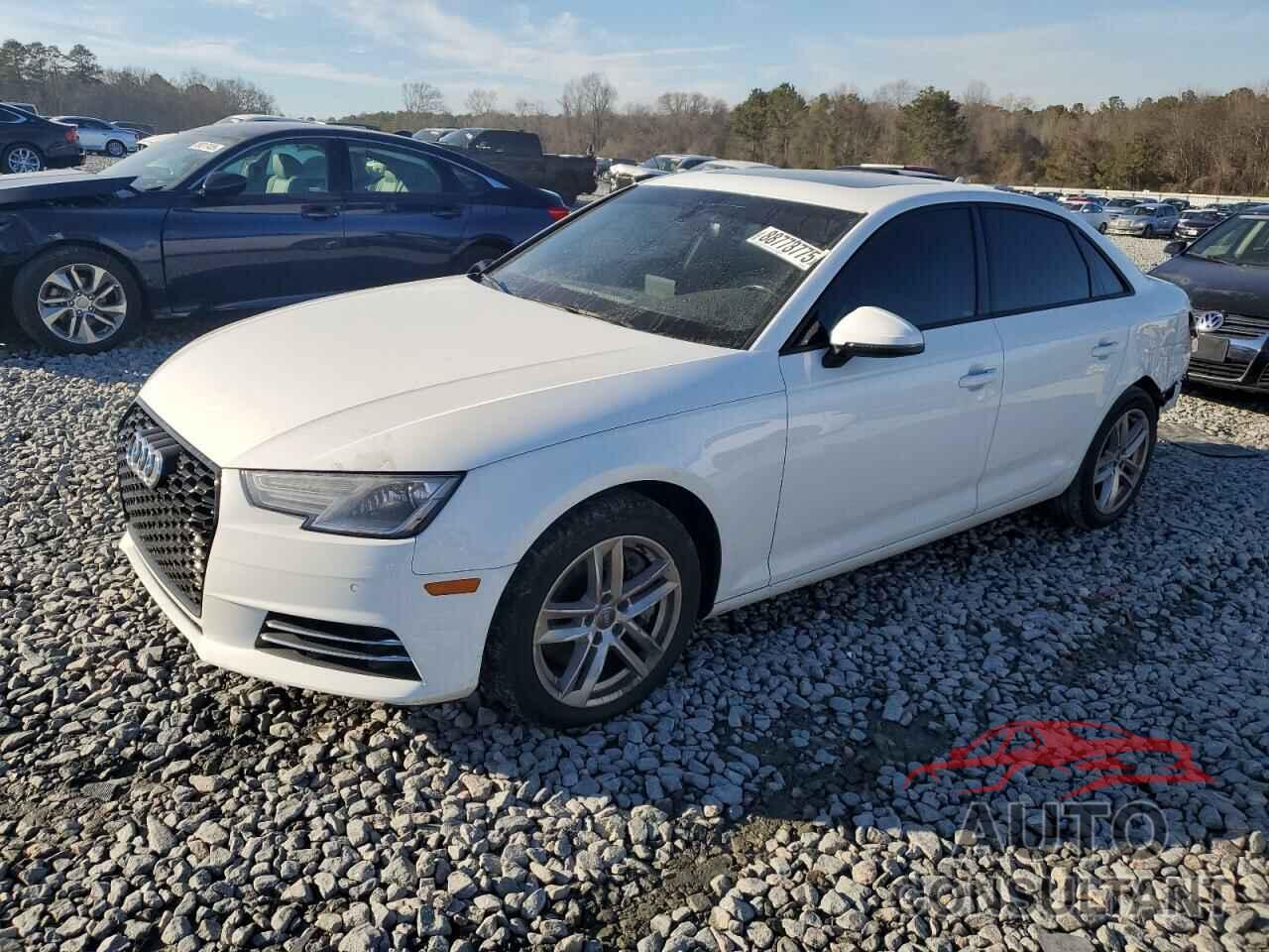 AUDI A4 2017 - WAUGNAF44HN000918