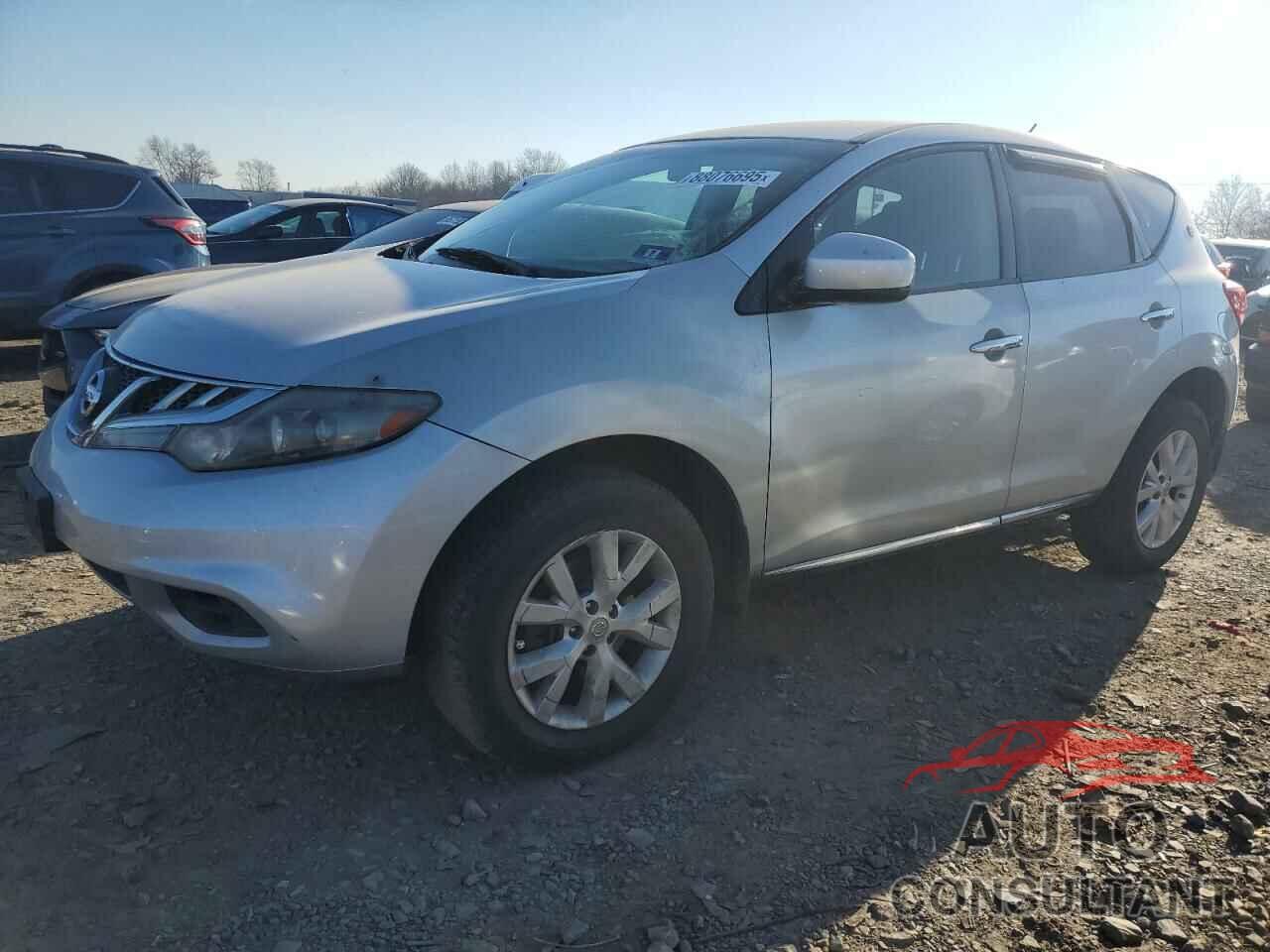 NISSAN MURANO 2011 - JN8AZ1MW9BW162356