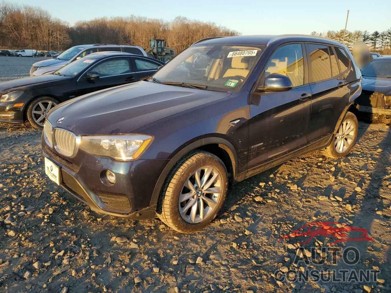 BMW X3 2016 - 5UXWX9C51G0D81452