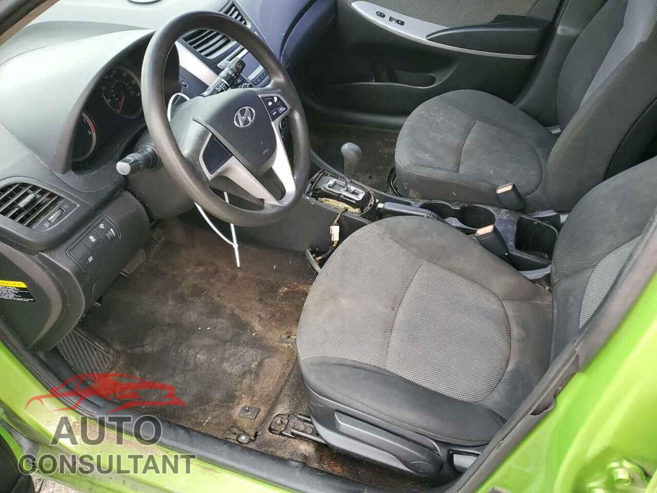 HYUNDAI ACCENT 2014 - KMHCT5AE3EU165208