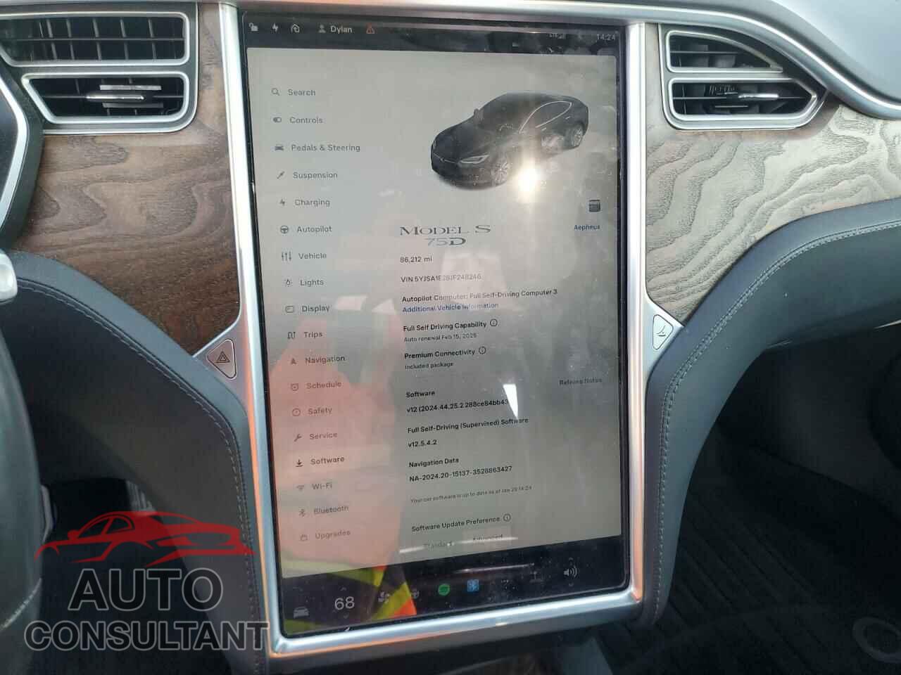 TESLA MODEL S 2018 - 5YJSA1E28JF248246