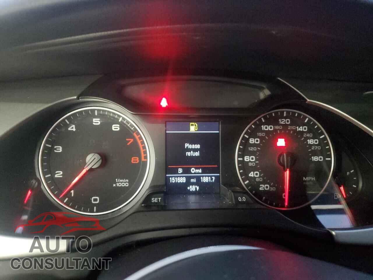 AUDI A4 2011 - WAUMFAFL3BN038140