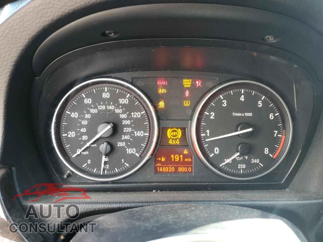 BMW 3 SERIES 2013 - WBAKF9C56DE672640