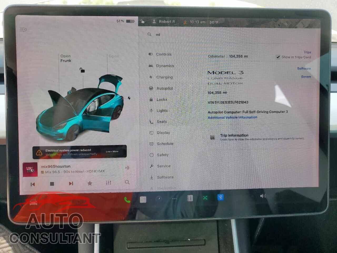 TESLA MODEL 3 2020 - 5YJ3E1EB2LF621843